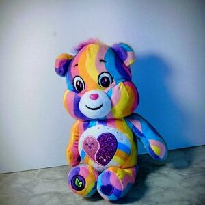 Colorful Plush Bear Toy